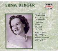 Erna Berger - Three Song Recitals [IMPORT] (1992-11-10)