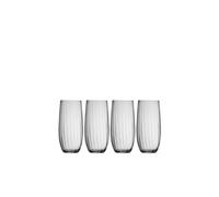 'Erne' Hiball Set of 4 Galway Crystal Clear One Size