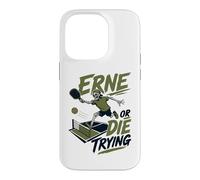 Erne Or Die Trying Pickleball Skeleton Case for iPhone 14 Pro