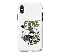 Erne Or Die Trying Pickleball Skeleton Case for iPhone X/XS