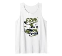 Erne Or Die Trying Pickleball Skeleton Tank Top