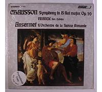 ERNEST ANSERMET - chausson: symphony in b-flat minor / franck: les eolides