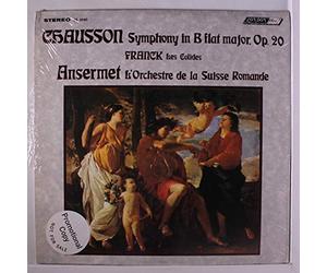ERNEST ANSERMET - chausson: symphony in b-flat minor / franck: les eolides