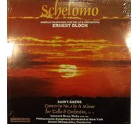 Ernest Bloch , Camille Saint-Saëns , Leonard Rose , Dimitri Mitropoulos - Schelomo - Hebraic Rhaposdie For 'Cello And Orchestra / Concerto No. 1 In A Minor For 'Cello And Orchestra - Columbia - P 14167