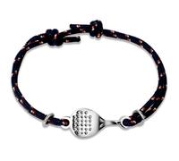 Ernestine - Adjustable Stainless Steel Padel Bracelet - Gift Idea Padel Men Women - Racquet Sport Bracelet - Men's Christmas Birthday Father's Day Gift - Sports Jewellery, Taille unique, Metal, Pearl