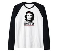 Ernesto Che Guevara Revolution Guerrilla Fighter Raglan Baseball Tee