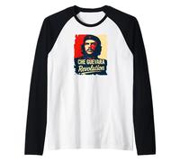 Ernesto Che Guevara Revolution Guerrilla Fighter Raglan Baseball Tee