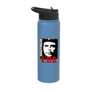Ernesto Che Guevara Revolution Guerrilla Fighter Stainless Steel Insulated Water Bottle