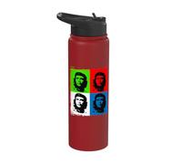 Ernesto Che Guevara Revolution Upheaval Revolutionary Freedom Stainless Steel Insulated Water Bottle
