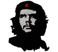Ernesto Che Guevara Star Red Sew-On Patch for Clothes Embroidered Iron-On Patch Applique Rebel Patch Size 5.8 x 7.0 cm