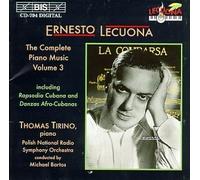 Ernesto Lecuona: The Complete Piano Music, Vol. 3 Import Edition (1996) Audio CD