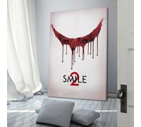 ERNGDFCV Death Smile 2 Movie Poster Poster Decorative Painting Canvas Wall Posters And Art Picture Print Modern Family Bedroom Decor Posters 08x12inch(20x30cm)