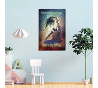 ERNGDFCV Don't Die A CopyPoster Poster Decorative Painting Canvas Wall Posters And Art Picture Print Modern Family Bedroom Decor Posters 16x24inch(40x60cm)