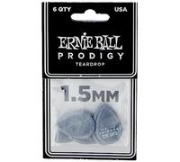 Ernie Ball 1.5 mm Black Teardrop Prodigy Picks 6-pack