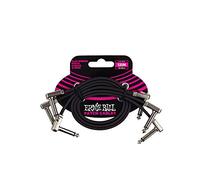 Ernie Ball P06222 Black 30 cm Angled - Angled