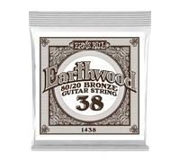 Ernie Ball 1438 Earthwood 80/20 Bronze Acoustic Single String 38