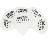 Ernie Ball 2.0 mm White Standard Prodigy Picks 6-Pack