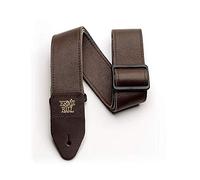 Ernie Ball 2 Inch Tri-Glide Italian Leather Strap - Brown