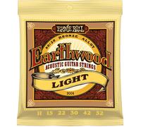 Ernie Ball Earthwood 2004 Acoustic Guitar Strings Set Light 11-52