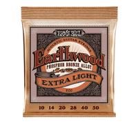 Ernie Ball Earthwood Extra Light Phosphor Bronze Acoustic Guitar Strings - 10-50 Gauge