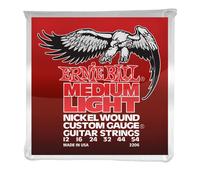 Ernie Ball 2206 Medium/Light Nickel Wound Set Wound G String 12-54