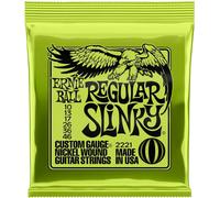 ELECTRIC GUITAR STRINGS - ERNIE BALL 2221 - REGULAR SLINKY - NICKEL WOUND 10-46