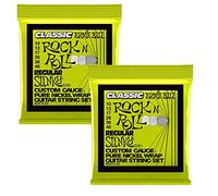 Ernie Ball 2251 Classic Regular Slinky Electric Guitar Strings 10-46 2 Pack