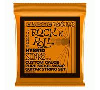 Ernie Ball 2252 Classic Hybrid Slinky Electric Guitar Strings 9-46 2 Pack