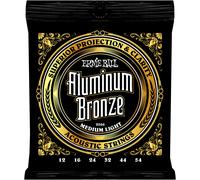 Ernie Ball Medium Light Aluminum Bronze Acoustic Guitar Strings - 12-54 Gauge