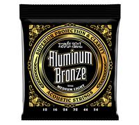 Ernie Ball 2566 Aluminum Bronze 12-54 Acoustic Guitar Strings, Light