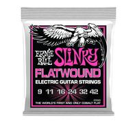 Ernie Ball 2593 Cobalt Flatwound Super Slinky 9-42