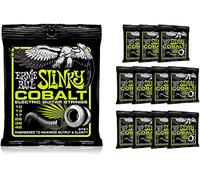 Ernie Ball 2721 Cobalt Regular Slinky Electric Guitar Strings 12 Pack