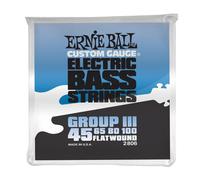Ernie Ball Flatwound Group III Electric Bass Strings - 45-100 Gauge