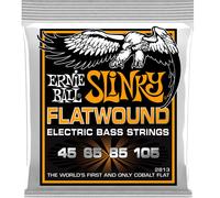 Ernie Ball Hybrid Slinky Flatwound Electric Bass Strings - 45-105 Gauge