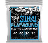 Ernie Ball 2815 Cobalt Flatwound Extra Slinky 4-String bass Guitar Strings 40-95