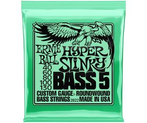 Ernie Ball 2822 Hyper Slinky 5-string set