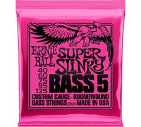Ernie Ball Super Slinky 5-String Nickel Wound Electric Bass Strings - 40-125 Gauge