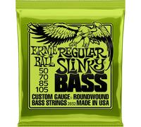 Ernie Ball Regular Slinky Nickel Wound Electric Bass Strings - 50-105 Gauge