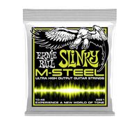 Ernie Ball M-Steel Slinky Electric Guitar Strings with a Choice of 5 Gauges