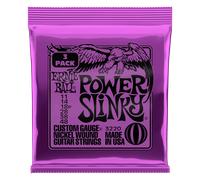 Ernie Ball 3 Pack 11-48 Power Slinky Nickel Wound Electric Guitar Strings 3220