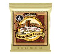 Ernie Ball 3003 Earthwood Medium - Light (3 Set Pack) 12-54
