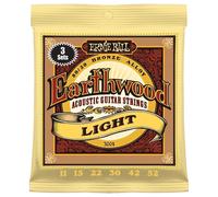 Ernie Ball Earthwood Light 80/20 Bronze Acoustic Guitar Strings 3-Pack - 11-52 Gauge