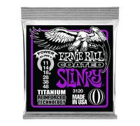 Ernie Ball Power Slinky Coated Titanium RPS Electric Guitar Strings - 11-48 Gauge