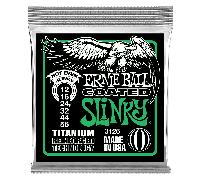 Ernie Ball 3126 Titanium Reinforced Coated Electric Strings 12-56 NotEven Slinky