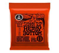 Ernie Ball 3215 Skinny Top Heavy Bottom 10-52 3 Pack