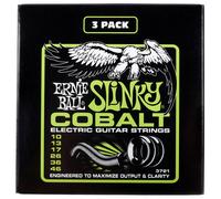 Ernie Ball 3721 Cobalt Regular Slinky 10-46 3 Pack