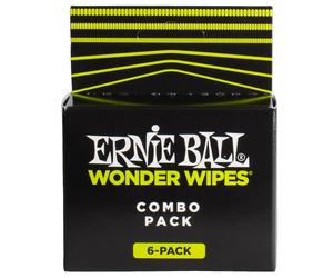 Ernie Ball 4279 Wonder Wipes Combo 6 Pack