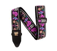 Ernie Ball 5331 Classic Jacquard Electric Bass Guitar Strap Purple Bird Lupin