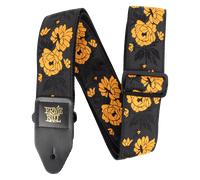 Ernie Ball 5358 Classic Jacquard Electric and Bass Guitar Strap Tangerine Rose