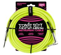 Ernie Ball 10 ft Instrument Cable, Neon Yellow